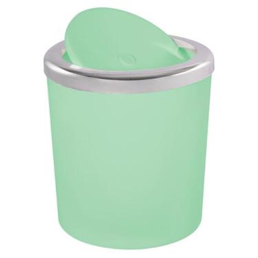 Imagem de Lixeira 5 Litros Para Banheiro Lavabo Cozinha Outlet Wp Connect Fora D