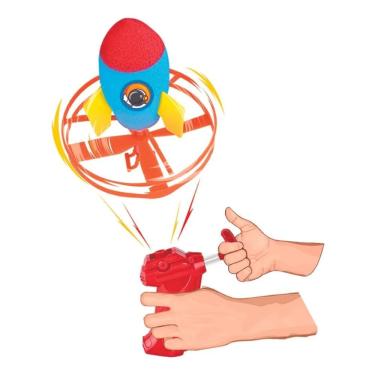 Imagem de Lançador de Brinquedo Lançador Radical Puxe e Lance para Estimular Habilidades Motoras,...