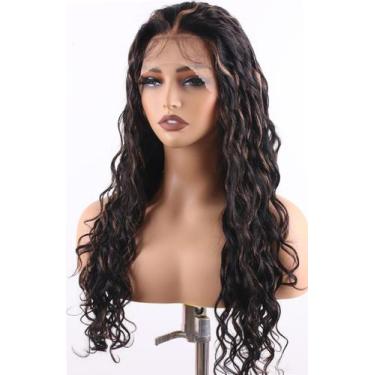 Imagem de Peruca ManeMajesty Lace Front 66 cm de cabelo humano Balayage FS1B/30