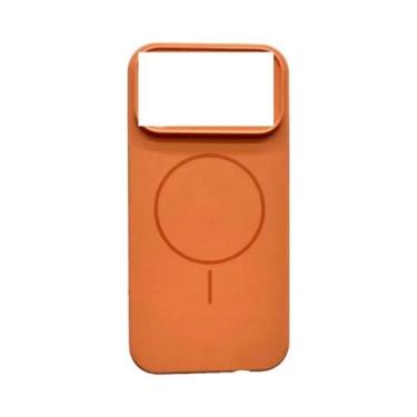 Imagem de Capa De Silicone Líquido Magnética De Luxo Para iPhone 17 pro Max Com 
