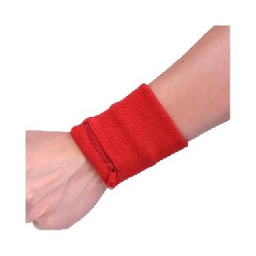 Imagem de Braçadeira Esportiva Para Corrida Com Bolso Com Zíper, Bolsa De Braço 