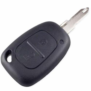 Imagem de Carcaça Capa Chave Renault Symbol Master Vans clio Duster 2 Botões Lam