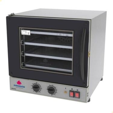 Imagem de Forno Elétrico Progás Turbo Fast Oven Preto 4 Esteiras PRP-004 G2 127V