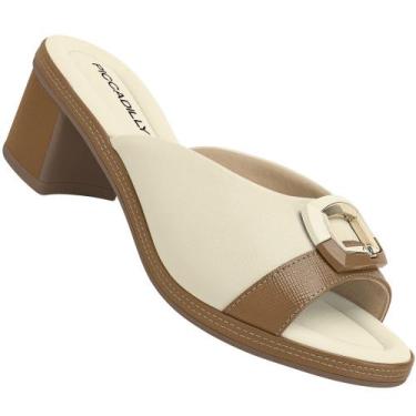 Imagem de Tamanco Piccadilly 566075 Feminino, Off white, 38