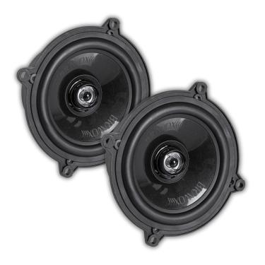 Imagem de Alto Falante Coaxial Automotivo Par 5 60W Rms 4R Cx50bk Som Potente para Veículos Bravox