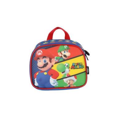 Imagem de Lancheira Termica Super Mario LA42553MO Luxcel Cor:Azul, Azul