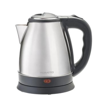 Imagem de Chaleira Elétrica Agratto CE-02 1500W 1.8L Aço Inox Aquecimento Rápido 220V