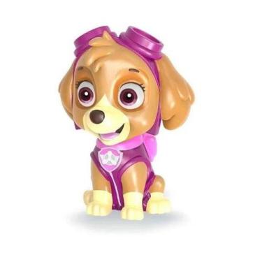 Imagem de Cofrinho Patrulha Canina - Poupatrulha - Boneco Skye - Líder Brinquedo