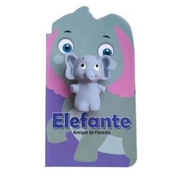 Imagem de Amigos da Floresta - Elefante - Com Dedoche - PE DA LETRA, 3