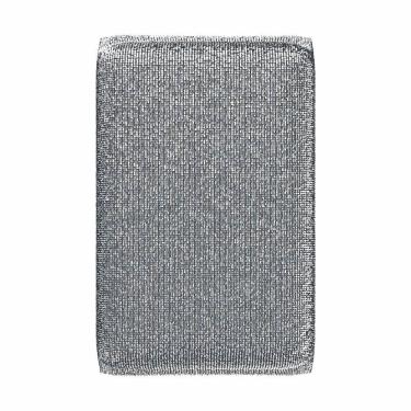 Imagem de Kit Esponja Multiuso Poliéster 10 Peças Limpeza Delicada Vidros Cristais Porcelanas Flash Limp