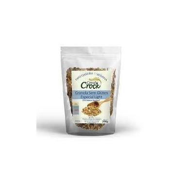 Imagem de Granola de Aveia Light Sem Glúten Leve Crock 200g
