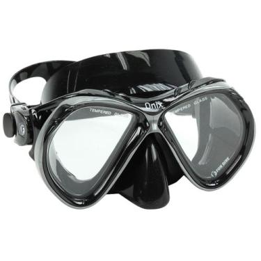 Imagem de Mascara Óculos Onix Fun Dive - Mergulho Pesca Sub, Preto, Cinza