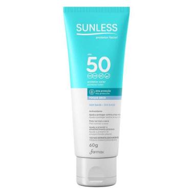 Imagem de Protetor Solar Facial FPS 50 Sunless, 60g