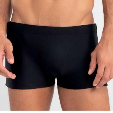 Imagem de Sunga Praia Boxer Tamanho Especial Mash UV50+ 300.05X, Preto, XGG