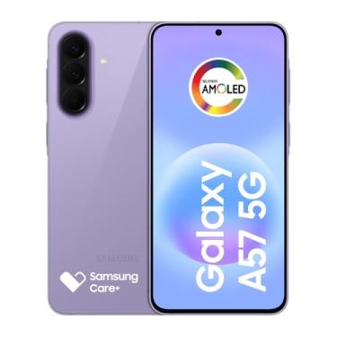 Imagem de Celular Samsung Galaxy A57 5G 128GB, 8GB RAM, Câmera Tripla de até 50MP OIS, Selfie de 12MP Video HDR, IP68, Tela Super AMOLED 6.7", NFC, Recursos AI, Até 6 Atualizações de Android e Segurança (Lilás)