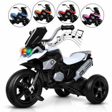 Imagem de Triciclo Infantil Passeio com Pedal 3 Rodas Brinquedo com Música e Som