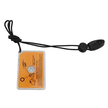 Imagem de Espelho de Emergência, Resistente a Quedas de Longa Distância Pequeno Portátil Espelho de Sinal Exterior para Caminhadas Pesca Camping