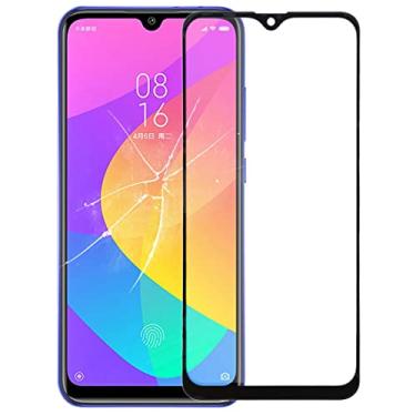 Imagem de HONGYAN Peças de substituição de telefone celular Lente de vidro externo da tela frontal com OCA opticamente claro adesivo para xiaomi mi cc9e Acessórios telefônicos