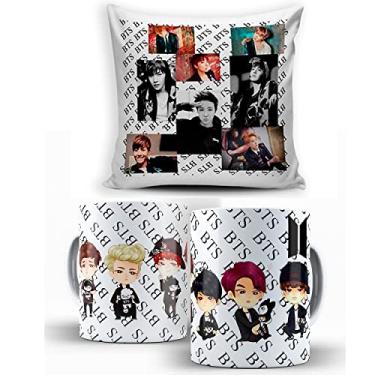 Imagem de LEAR Kit Almofada BTS + Caneca BTS Chibi