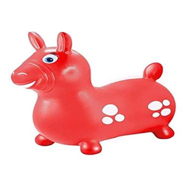 Imagem de Cavalinho Infantil, Lider, Vinil, Vermelho, 52x51 cm