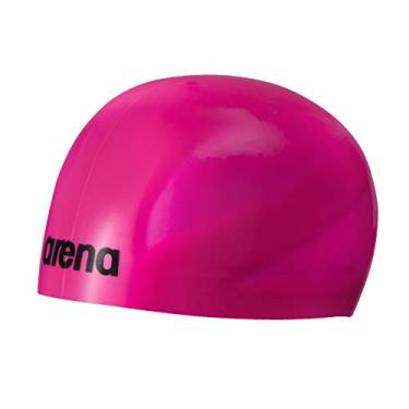 Imagem de Arena Touca de natação unissex 3D Ultra para adultos, fúcsia/preta, grande 91825