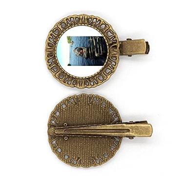 Imagem de Grampo de cabelo para fotografia de barco de pesca de lago, grampo de cabelo