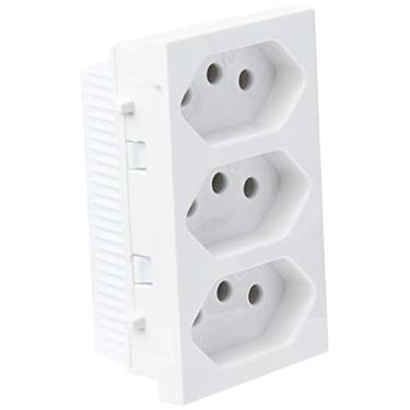 Imagem de Modulo 3 Tomadas 10A Monobloco 250V Vivaz