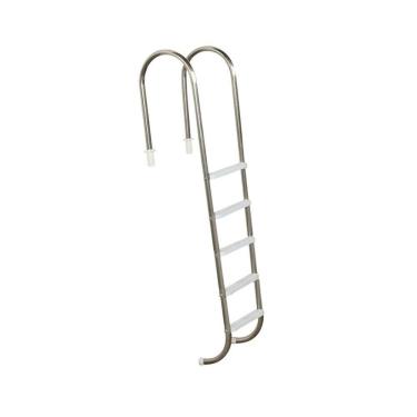 Imagem de Escada para Piscina em Aço Inox 5 Degraus Anatômicos em ABS Marinheiro 1 1/2`` - Sodramar