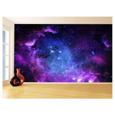 Imagem de Papel De Parede 3D Espaço Estrelas Galáxia 3,5M Nsp125