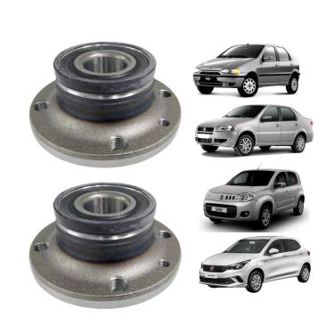 Imagem de Cubo Roda 4 Furos Traseiro Direito + Esquerdo Nakata Fiat Palio 1.6 16V 2001 A 2017