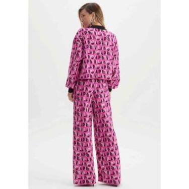 Imagem de Calça Tricot Reta Logomania Sport Easy-Feminino