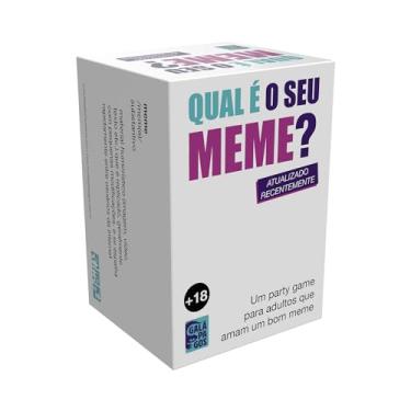 Imagem de Galápagos What Do You Meme? (Qual É o Seu Meme?), Jogo de Tabuleiro para Amigos, 3 a 20 Jogadores, 30-90 Minutos por Partida, 18+ Anos