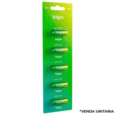 Imagem de Bateria A23 12V Elgin - 1 Unidade Fora da Cartela 