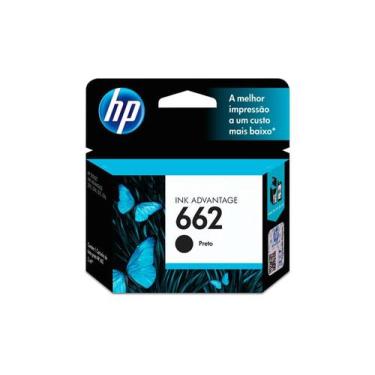 Imagem de Cartucho HP 662 Preto Original (CZ103AB) Para HP DeskJet 2516, 3516, 3