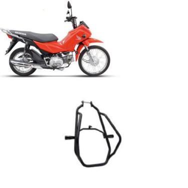 Imagem de Protetor Carenagem Pop 110 2015 16 17 2018 2019 2020 Preto - MA Motos