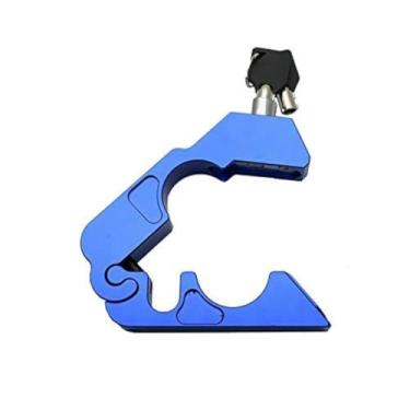 Imagem de MACHSWON Trava de freio de motocicleta, trava de aperto do acelerador da alavanca do guidão da motocicleta para moto scooter ciclomotor ATV, azul