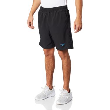 Imagem de Bermuda Masculina, Speedo, Quick, Tecido Stretch com Recortes em Mesh e Secagem Rápida Fastdry, tamanho P - Preto