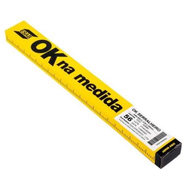 Imagem de Eletrodo ok serralheiro na medida 2,5mm (e6013) 56 eletrodos - Esab