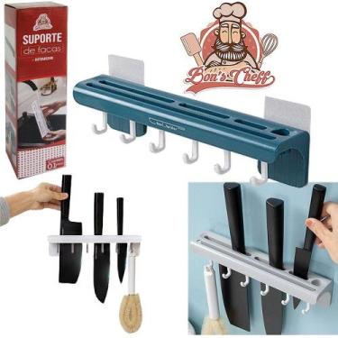 Imagem de Suporte de Facas  Ganchos para Cozinha Colheres Utensílios - Bons Chef