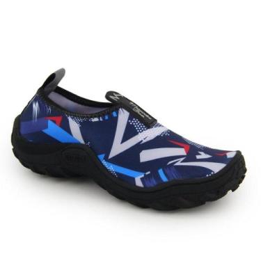 Imagem de Sapatilha Aquatica Sapato de Rio Seca Rapido Neoprene Nautica - Moscar