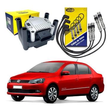 Imagem de Bobina Ignição Cabo Vela Voyage G6 1.0 1.6 8v 2013 A 2016 - Magneti Ma