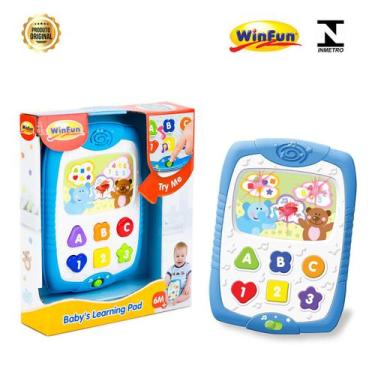 Imagem de Brinquedo Musical com Luzes Tablet Divertido Winfun - Yes Toys