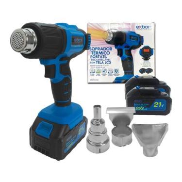 Imagem de Soprador Térmico Portátil com Display 21V Exbom Modelo MQL-ST5500D