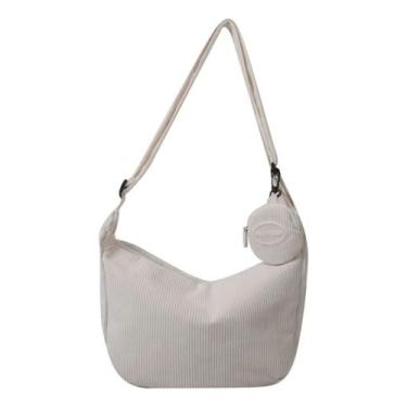 Imagem de Bolsa Feminina Média Estilosa Academia Trabalho Resistente - Alwy, Off