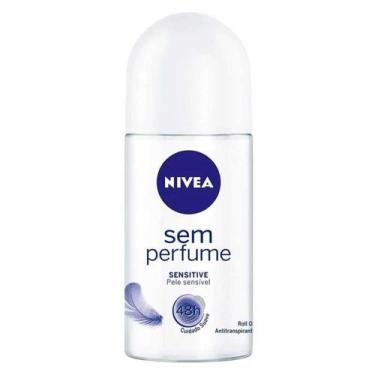 Imagem de Desodorante Feminino Roll-on Sem Perfume 48h 50ml - Nivea