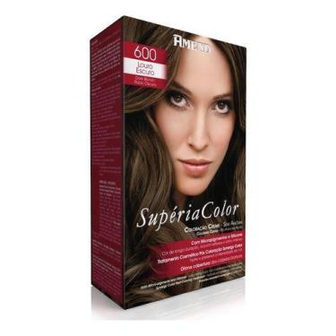 Imagem de Coloração Creme Supéria Color 600 Louro Escuro Amend