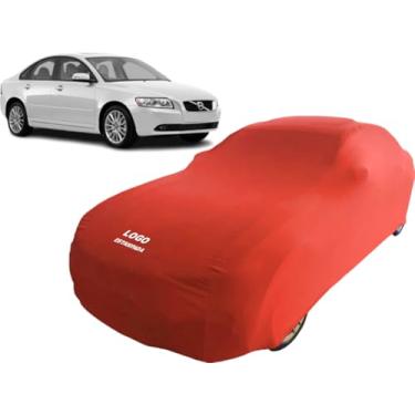 Imagem de Capa Personalizada Para Proteger Carro Volvo S40 Sedan (Vermelho)