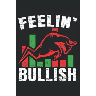 Imagem de Feelin' Bullish: Day Trader Notebook pour l'analyse des opérations boursières et la lecture des chandeliers
