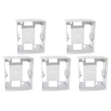 Imagem de Kit C/5 - Sistema X Peesa Alfa Caixa Sobrepor 1301