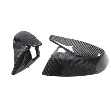 Imagem de Capa de espelho retrovisor de carro de fibra de carbono compatível com Q5 SQ5 Q7 SQ7 Q5 Q7 2009-2022, capa de acabamento, acessórios de peças de automóveis(E with lane assit)